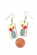 Vintage Cactus Earrings